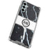NBA Detroit Pistons Marble Galaxy A15 5G Clear Case